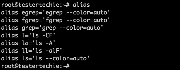How to Create Alias in Linux